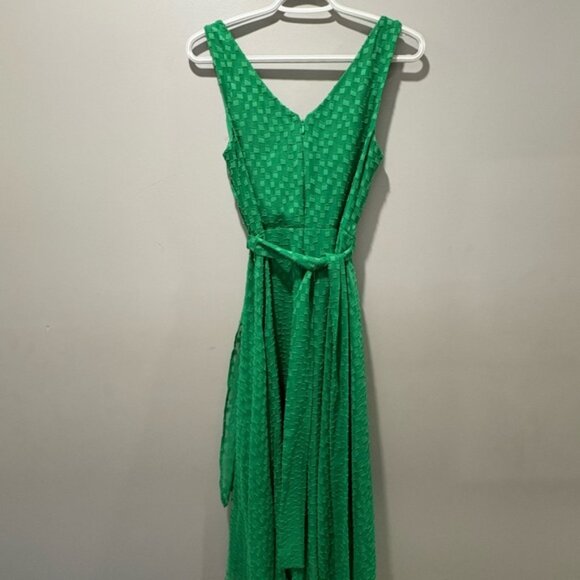 DKNY Vibrant Green Asymmetrical Dress - Picture 3 of 5